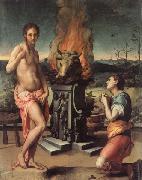 Agnolo Bronzino, Pygmalion and Galatea